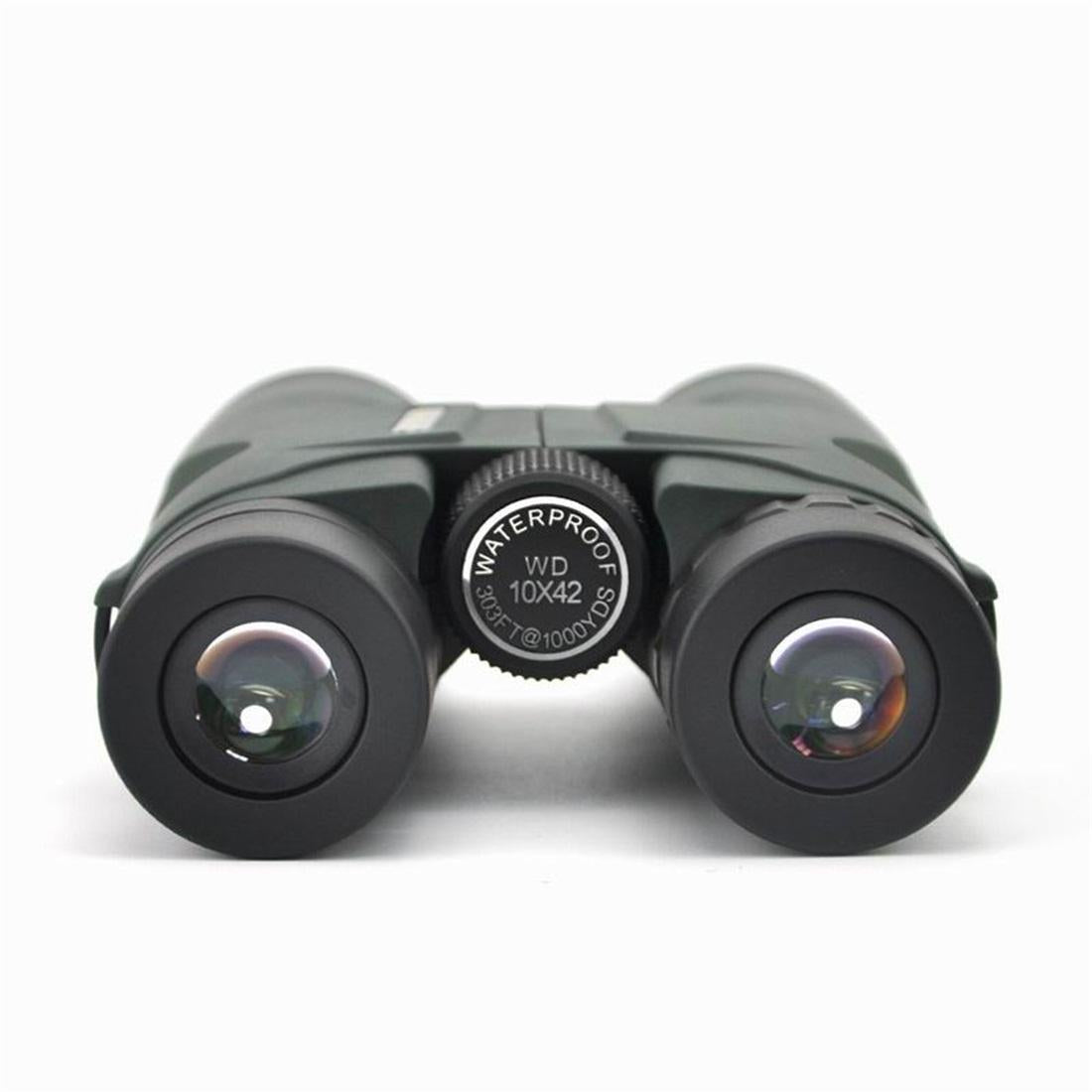 Waterproof 10x42 Binoculars for Outdoor Sports Birdwatching and Hunting - Black