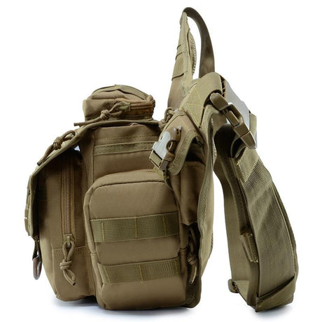 Waterproof One Shoulder Camera Bag - Army Green
