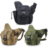 Waterproof One Shoulder Camera Bag - Army Green