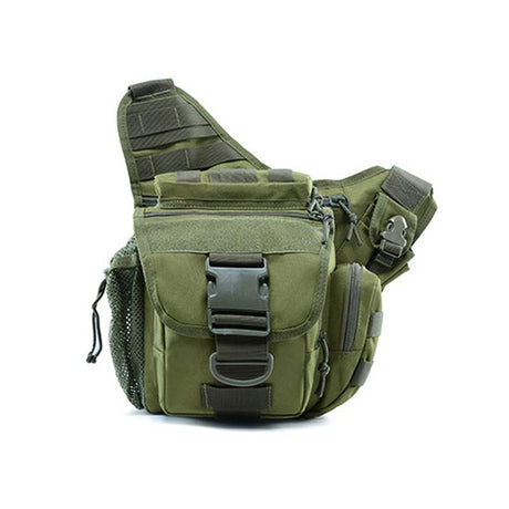 Waterproof One Shoulder Camera Bag - Army Green
