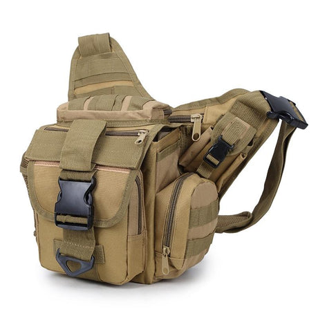 Waterproof One Shoulder Camera Bag - Army Green