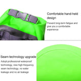 Waterproof Dual Shoulder Dry Bag 50L Capacity - Blue