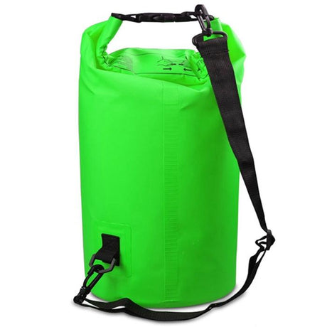 Waterproof Single Shoulder Bag Dry Sack 15L Capacity - Sky Blue