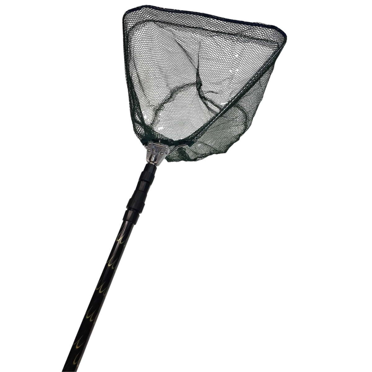 Telescopic Fishing Landing Net Rod Adjustable Foldable Pole Fish Catch
