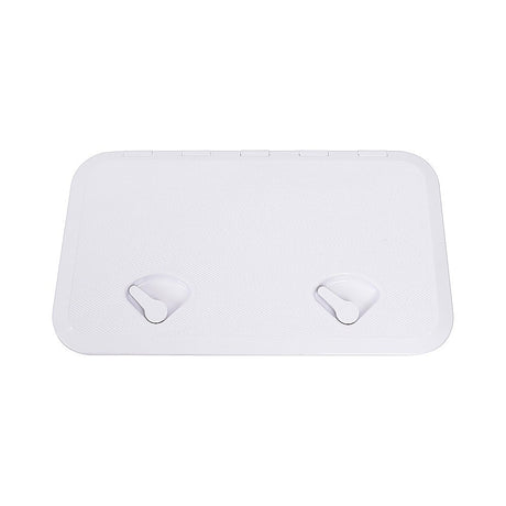 606 x 353mm White Boat Access Hatch – Marine Deck Inspection Lid for Boat, Yacht & RV Use