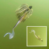 Vike 1/2 oz Skirted Microjig  in Black Blue