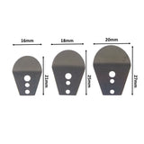 Artizan Swim Jig Blade, 21 x 16mm, Small, 10 pack