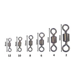 Swimerz Rolling Swivels, Size 4, 30 pack