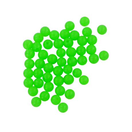 Swimerz Beads, 6mm, Lumo Green, 50 pack