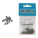 Swimerz 2 Gram Cheburashka Clip-On Jig Head 15 Pack