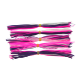 Dekoi Chatterbait Lure Skirts, Hot Flash