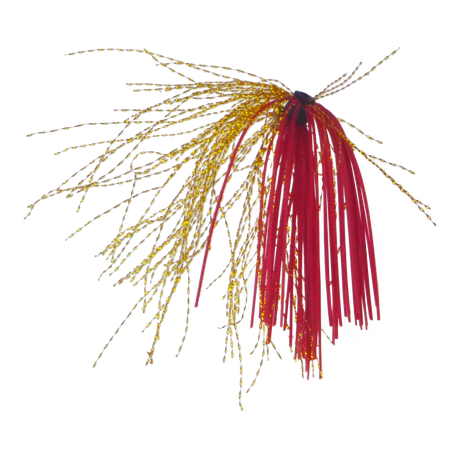 Dekoi Krystal Snapper Skirts, Red Neon