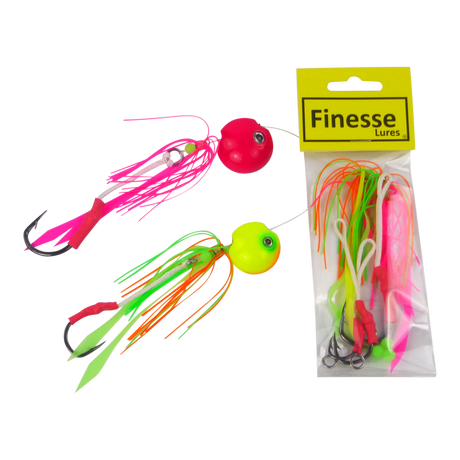 Finesse Kabura Jig Assist Skirts, 3 Pack