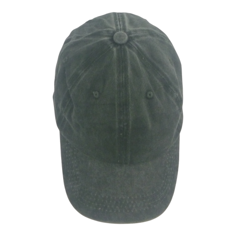 BSTC 6-Panel Baseball Cap, Distressed Cotton, Green