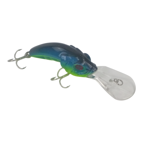 Finesse Leapfrog Deep Diver, 100mm, Lime Blue