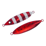 Finesse Slow Pitch Flutter Jig, 60gm, Ruby Flash, 2 pack