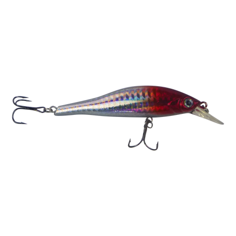 Finesse L Series Minnow, Red Head, 95mm