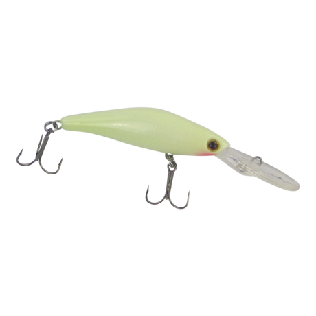 Finesse Longlip Minnow, Albino Blush, 90mm