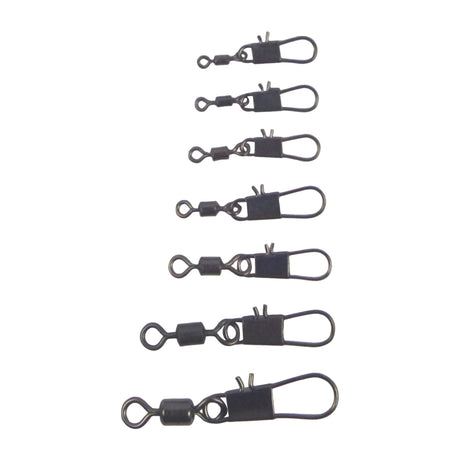 Swimerz Rolling Swivel w Interlock Snap, Size 2, 35 pack