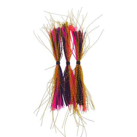 Dekoi Krystal Flash Lure Skirts, Pink N Purple