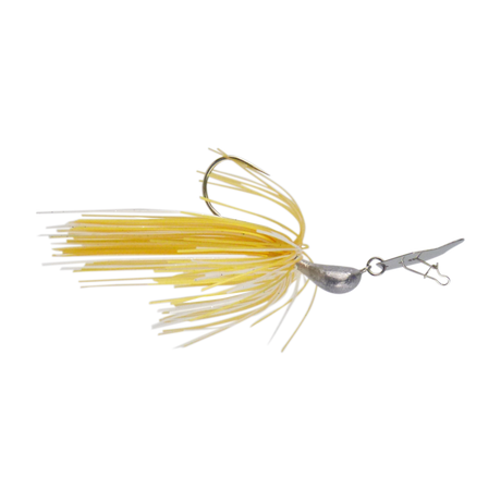 Dekoi 7gm Bladed Swim Jig, Chatterbait, Gold Shine, 2 pack
