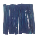 Artizan 22 strand silicon skirt, Metallic Blue, Pack of 20