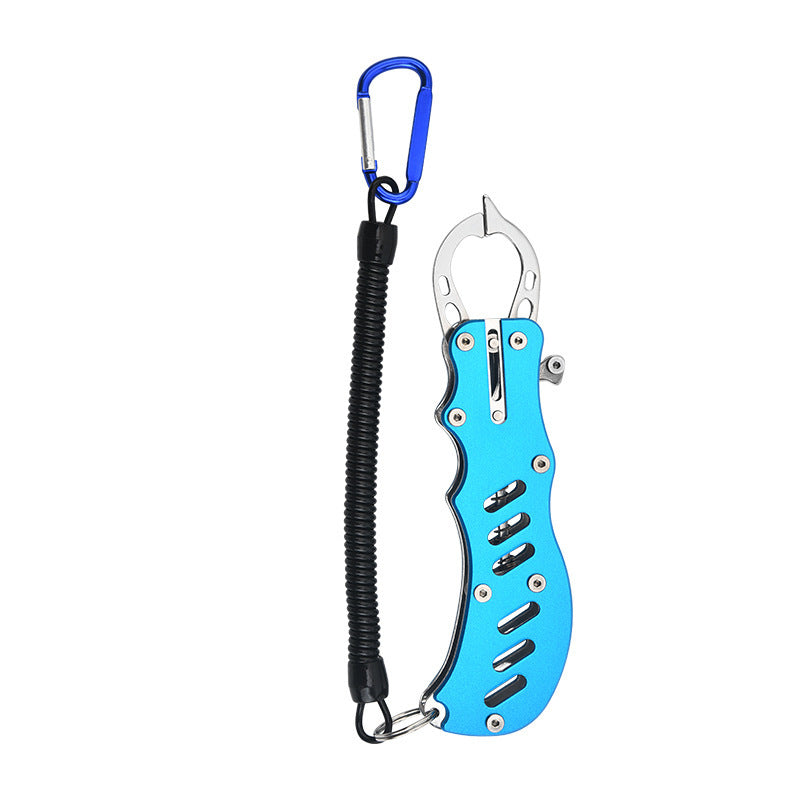 2 PCS Blue Multi-Function Lip Grip Fishing Hook Remover Tool - Durable, Lightweight, and Compact