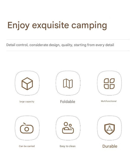 Foldable Picnic Basket with Tray - 16.5L Capacity, White Gray, Perfect for Camping and Outdoor Gatherings