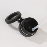 Stainless Steel Insulated Water Bottle with Integrated Magnetic Phone Stand - Black (32oz)