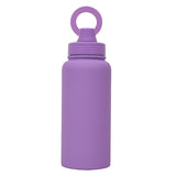 Purple Premium 35oz Stainless Steel Insulated Sports Bottle with Magnetic Phone Holder Lid