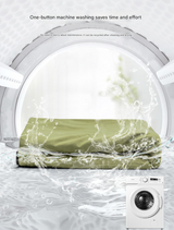 Khaki Ultra-Stretch Sleeping Bag Liner - Portable & Lightweight Envelope Sleep Sack for Camping & Travel