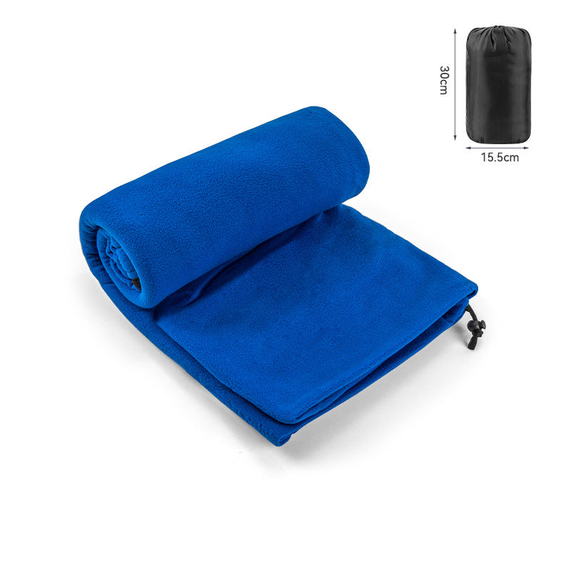 Blue Versatile Double-Sided Fleece Bag Liner Lightweight Portable