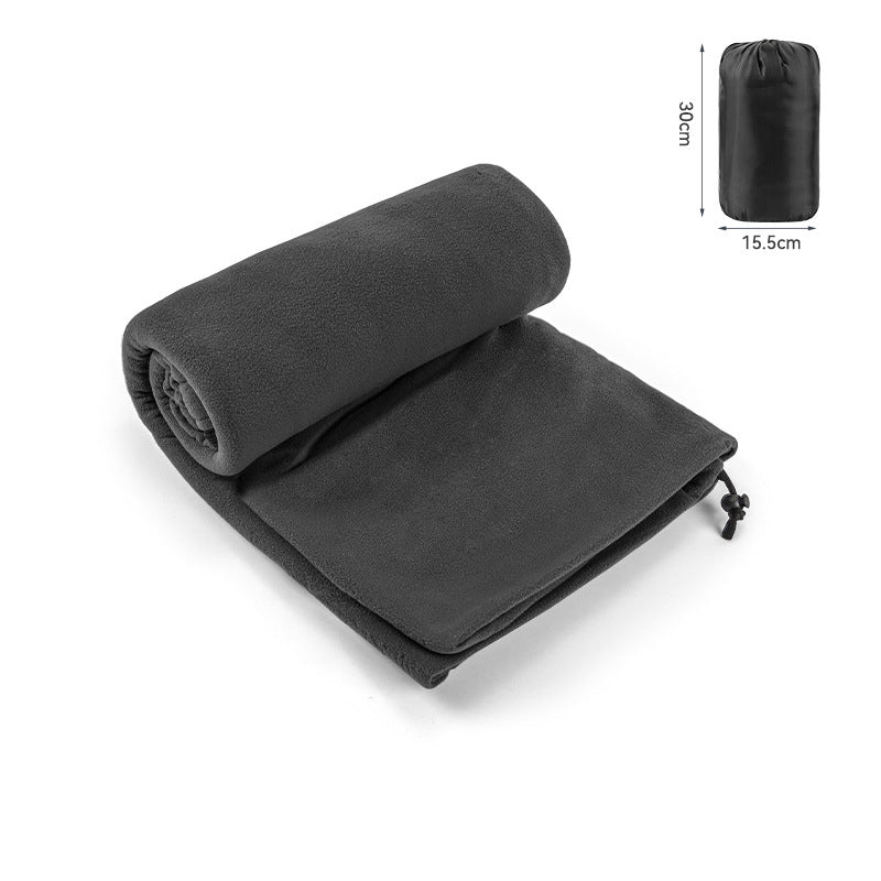 Dark Grey Versatile Double-Sided Fleece Bag Liner Lightweight Port