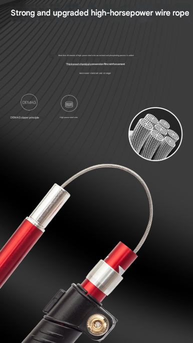 Long Black Ultralight Foldable Hiking Pole - Adjustable Aluminium Trekking Stick with EVA Grip for Outdoor Walking & Climbing