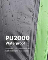 VEVOR Truck Tent 8.0-8.2ft Waterproof PU2000 Truck Bed Camping Tent 2-3 Person