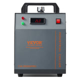 VEVOR Industrial Water Chiller, CW-3000(PRO), 150W Air-Cooled Industrial Water Cooler Cooling System with 12L Water Tank Capacity 18 L/min Max Flow Rate, for Laser Engraving Machine Cooling Machine