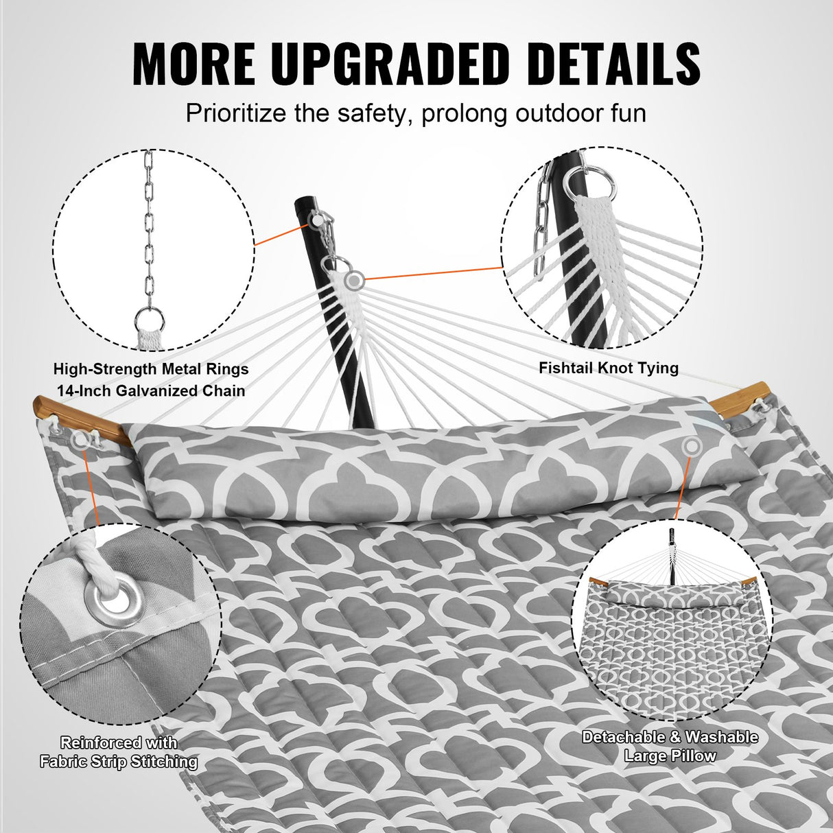 Two Person Hammock with Stand Included