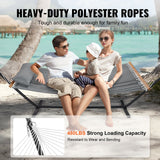 Double Quilted Fabric Hammock | Two Person | Stand included