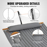 Double Quilted Fabric Hammock | Two Person | Stand included