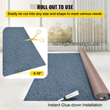 VEVOR Deep Blue Marine Carpet – 6 ft × 49.2 ft (1.83 × 15.00 m), Marine-Grade Outdoor Runner with Waterproof TPR Backing, Non-Slip, UV & Mould-Resistant