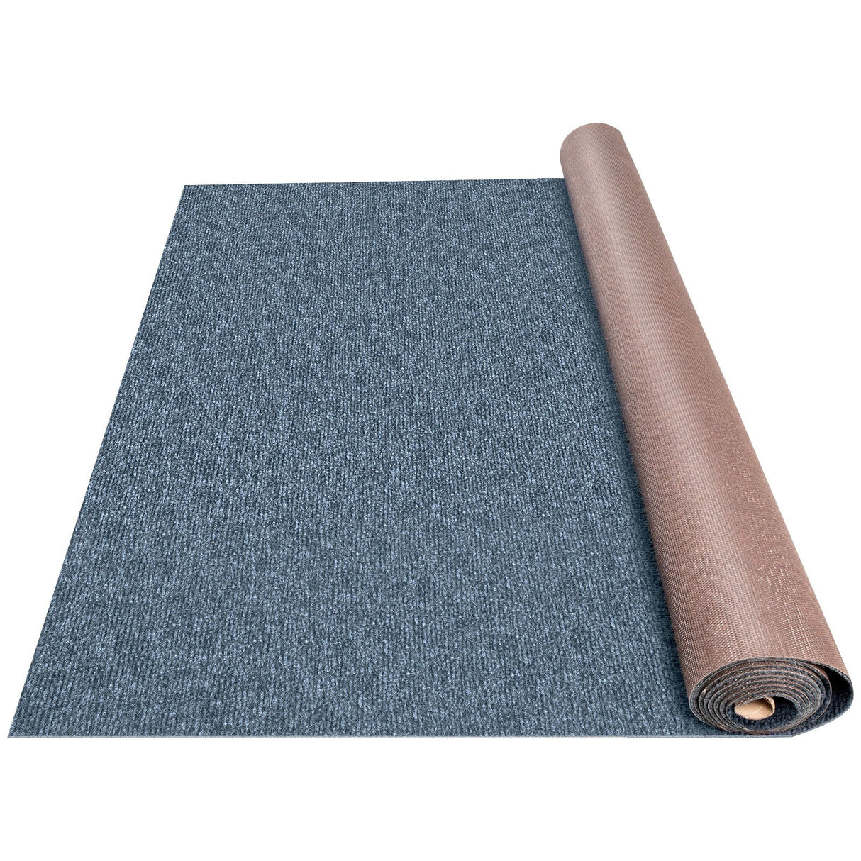 VEVOR Grey Marine Carpet: 6 ft Ã— 23 ft (1.8 Ã— 7.0 m), Marine-Grade Indoor/Outdoor Carpet with Waterproof TPR Backing, Non-Slip, Easy-Cut, Easy-Clean Carpet Roll