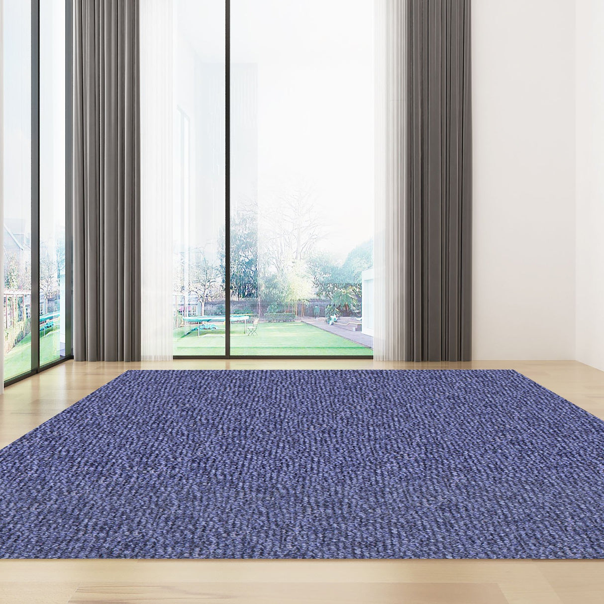 VEVOR Deep Blue Marine Carpet – 6 ft × 39.3 ft (1.8 × 12.0 m), Marine-Grade Indoor/Outdoor Carpet with Waterproof TPR Backing, Non-Slip, Easy-Cut, Durable Carpet Roll