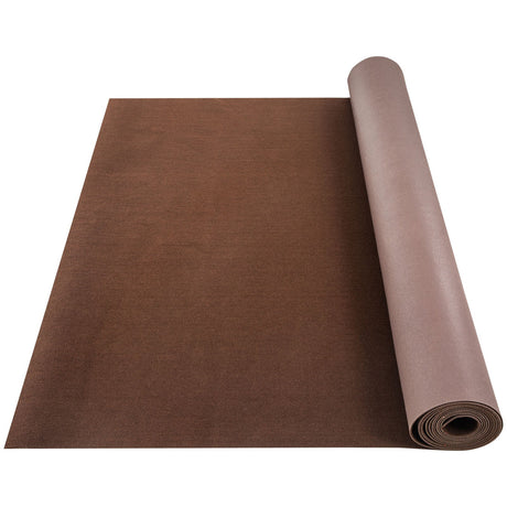 VEVOR Deep Brown Marine Carpet – 6 ft × 13 ft (1.8 × 4.0 m), Marine-Grade Indoor/Outdoor Carpet with Waterproof TPR Backing, Non-Slip, UV & Mould-Resistant
