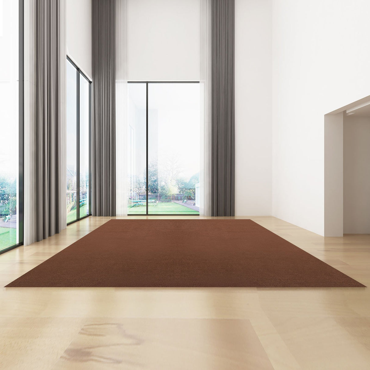 VEVOR Deep Brown Marine Carpet – 6 ft × 13 ft (1.8 × 4.0 m), Marine-Grade Indoor/Outdoor Carpet with Waterproof TPR Backing, Non-Slip, UV & Mould-Resistant