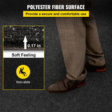 VEVOR Charcoal Black Marine Carpet – 6 ft × 13 ft, indoor/outdoor marine-grade carpet.