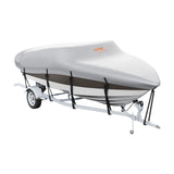VEVOR Boat Cover 600D Waterproof 16-18.5 ft Boat Cover V-Hull Tri-Hull Runabout