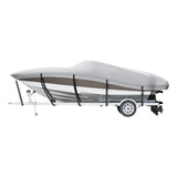 VEVOR Boat Cover 600D Waterproof 16-18.5 ft Boat Cover V-Hull Tri-Hull Runabout