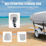 VEVOR Boat Cover 600D Waterproof 23-24 ft Boat Cover V-Hull Tri-Hull Runabout
