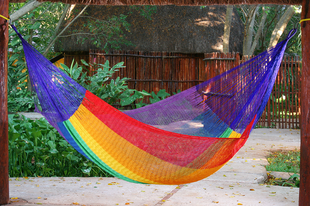 The Power nap Mayan Legacy hammock in Rainbow Colour