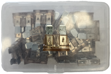 7.5 Led Indicator Blade Fuse Brown - 30 Pack